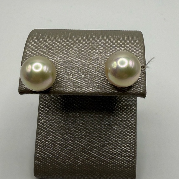 Jewelry - Faux Pearl Stud Earrings – Sterling Silver Posts